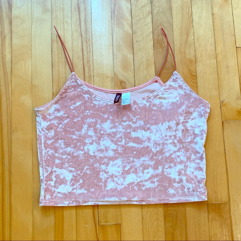 Velvet H&M Crop Top